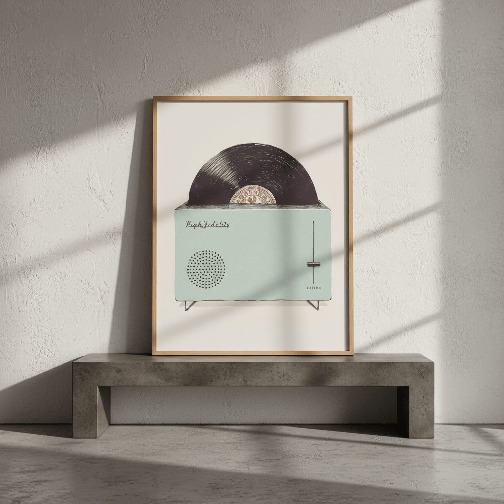 High Fidelity by Florent Bodart wall - art - picture - poster