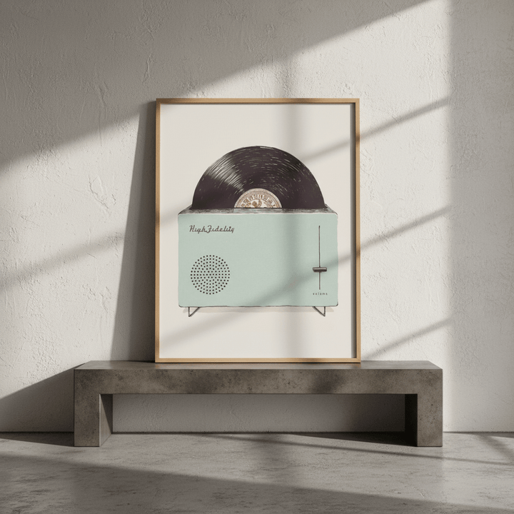 High Fidelity by Florent Bodart wall - art - picture - poster