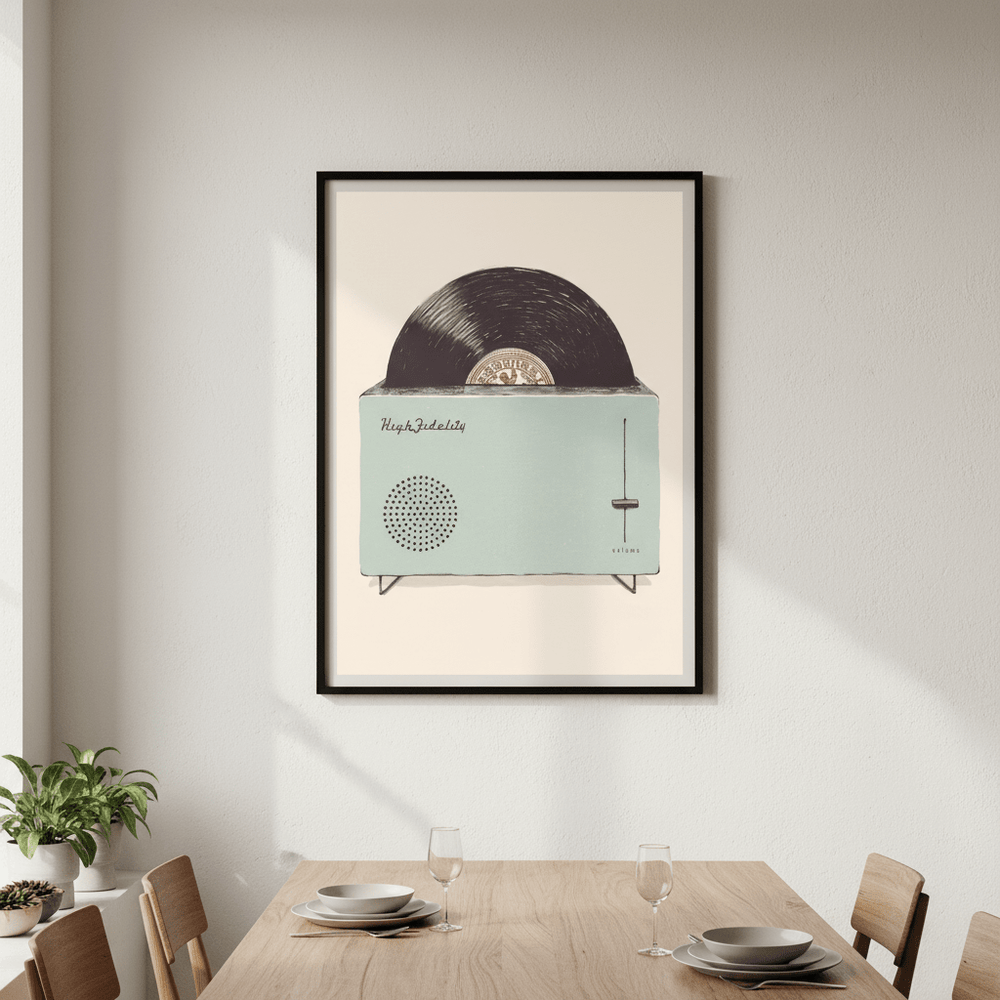 High Fidelity by Florent Bodart wall - art - picture - poster