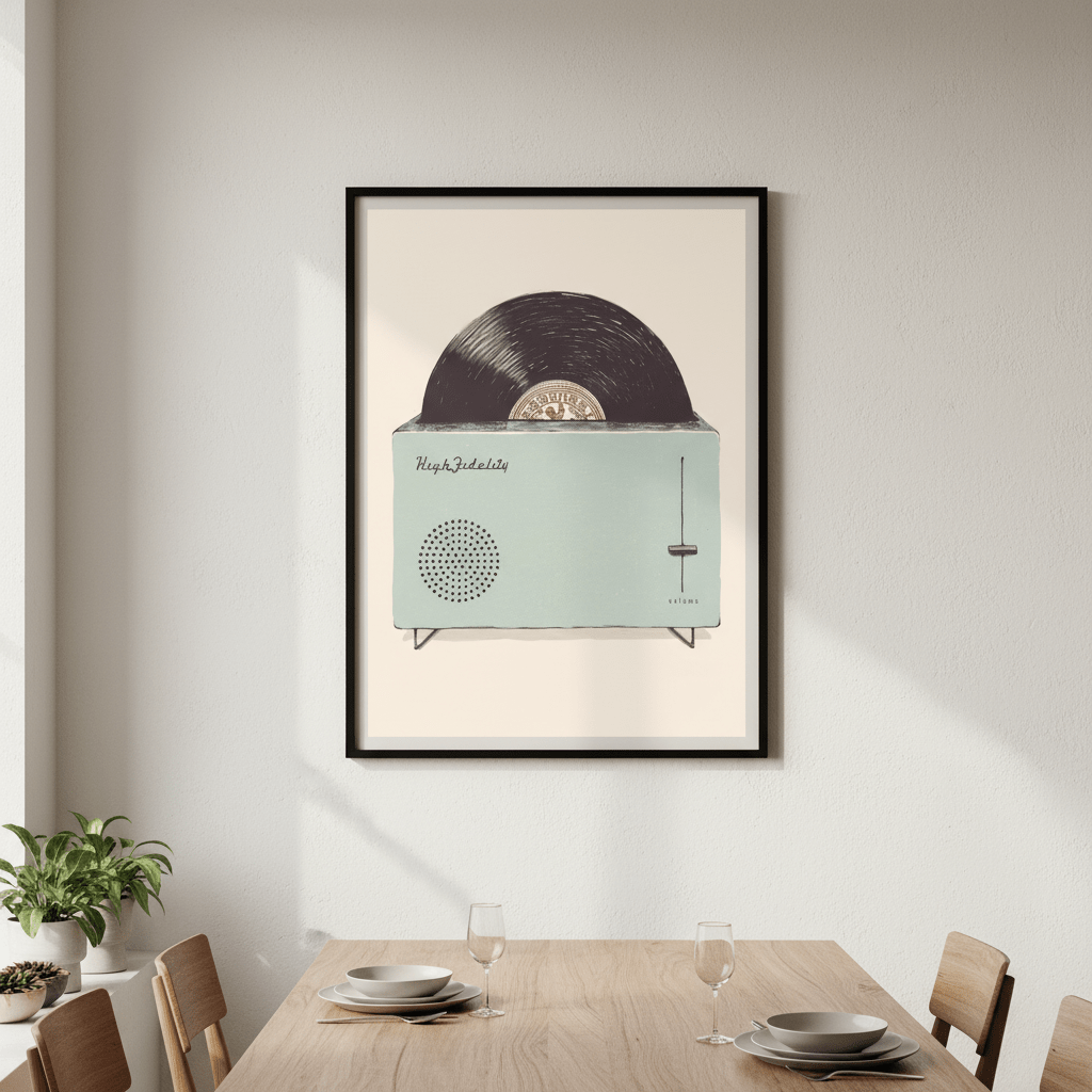 High Fidelity by Florent Bodart wall - art - picture - poster