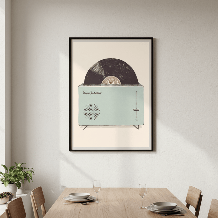 High Fidelity by Florent Bodart wall - art - picture - poster