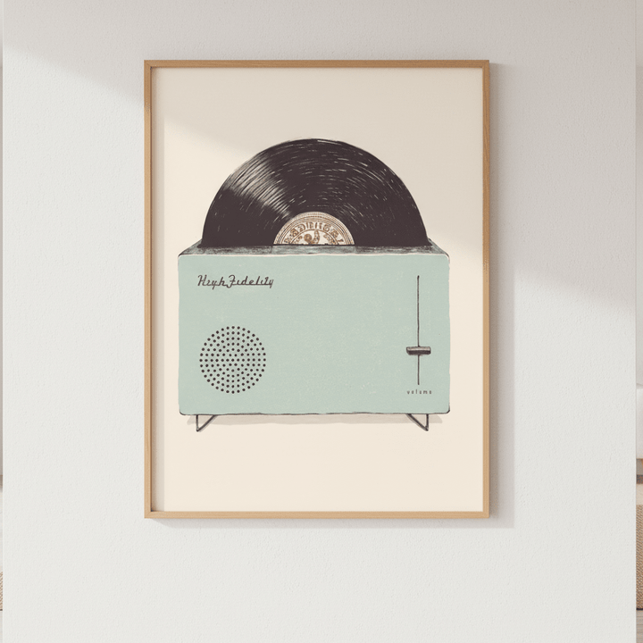 High Fidelity by Florent Bodart wall - art - picture - poster