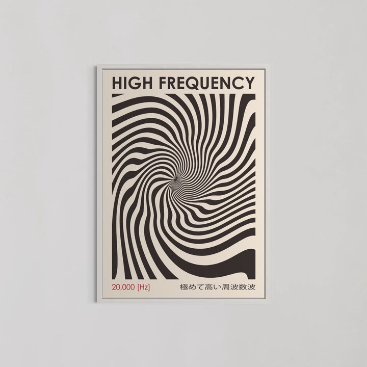 High Frequency 20,000Hz Wall Art - Style My Wall