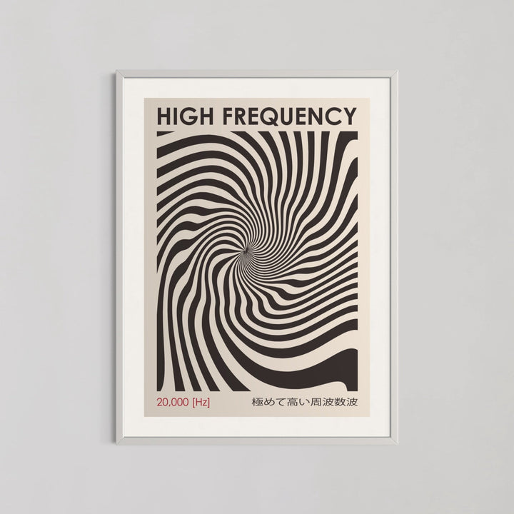 High Frequency 20,000Hz Wall Art - Style My Wall