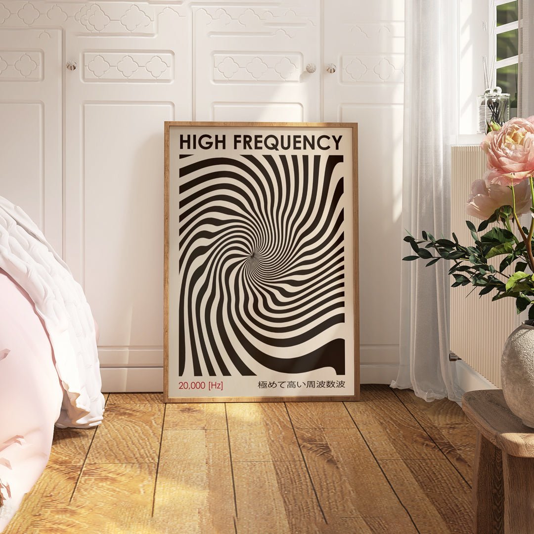 High Frequency 20,000Hz Wall Art - Style My Wall