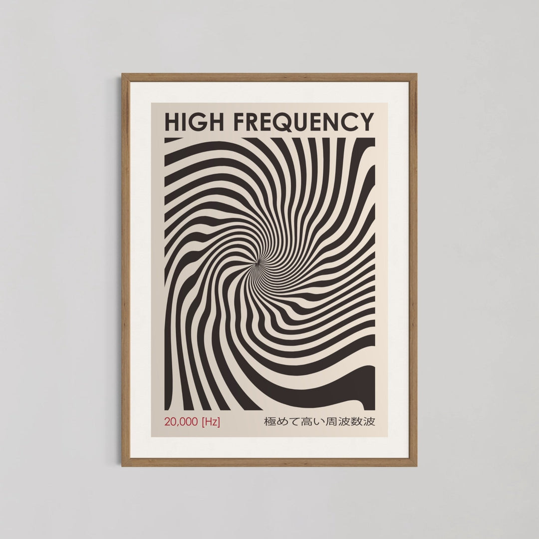 High Frequency 20,000Hz Wall Art - Style My Wall