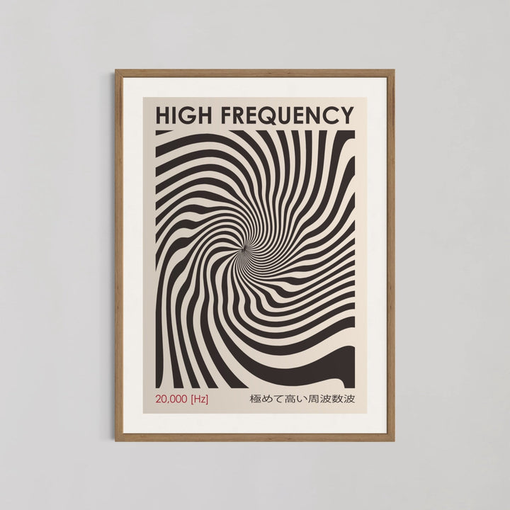 High Frequency 20,000Hz Wall Art - Style My Wall