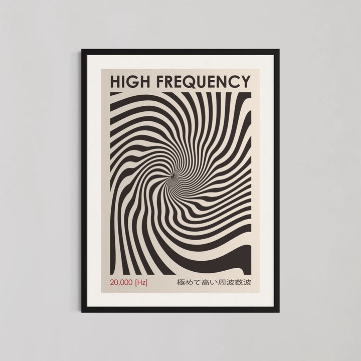 High Frequency 20,000Hz Wall Art - Style My Wall