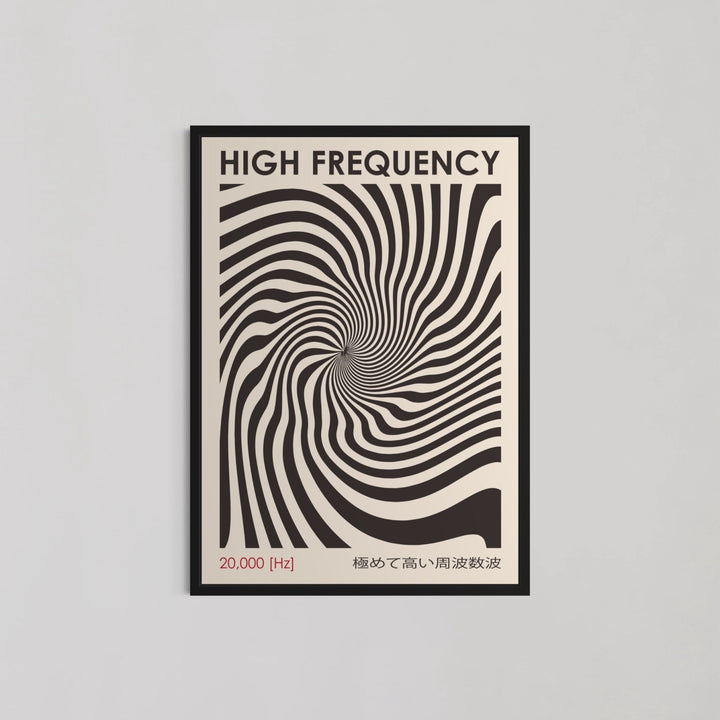 High Frequency 20,000Hz Wall Art - Style My Wall