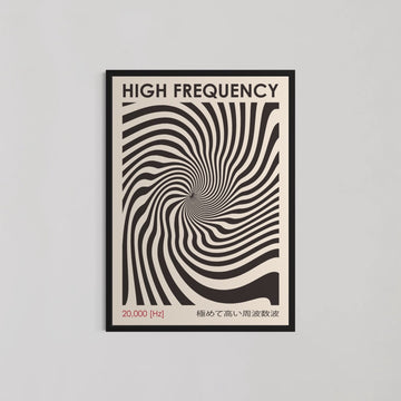 High Frequency 20,000Hz Wall Art - Style My Wall