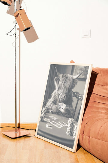 Highland Cow Poker - Style My Wall
