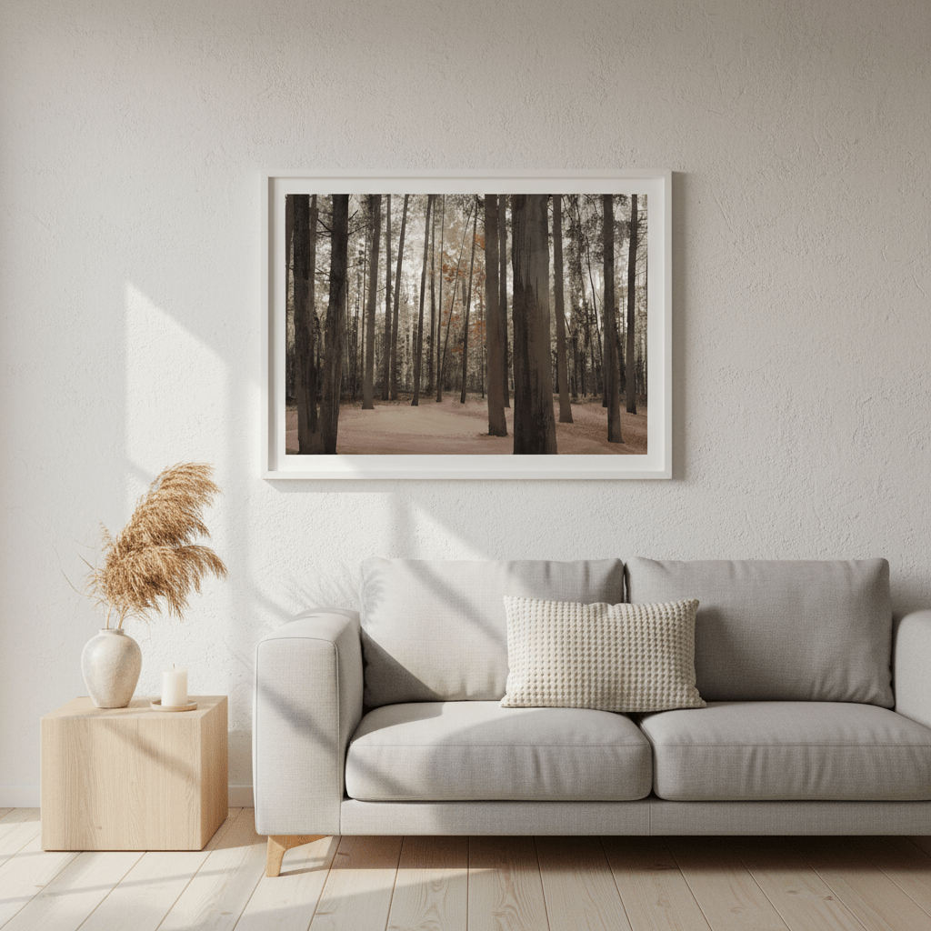 Hollybank Forest Tasmania by Deer Muskeeter wall - art - picture - poster