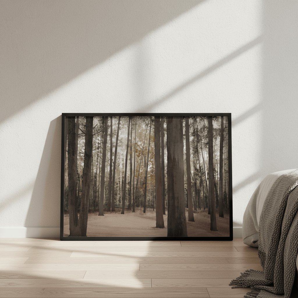 Hollybank Forest Tasmania by Deer Muskeeter wall - art - picture - poster