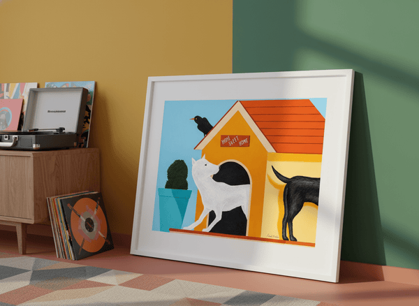 Home Sweet Home By Ismed Rizal | Art & Canvas Print