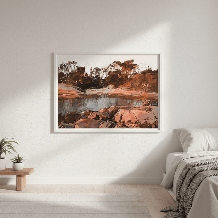 Honeymoon Bay Tasmania by Deer Muskeeter wall - art - picture - poster