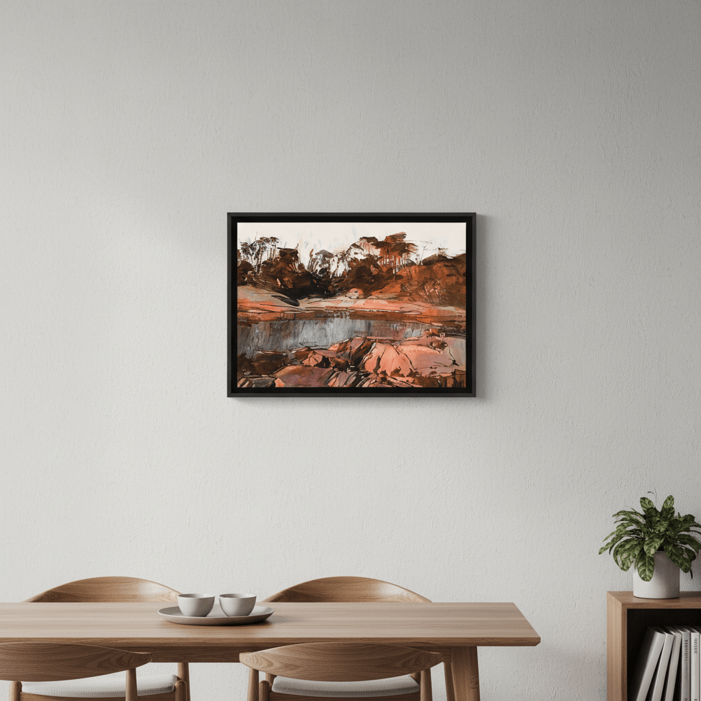 Honeymoon Bay Tasmania by Deer Muskeeter wall - art - picture - poster