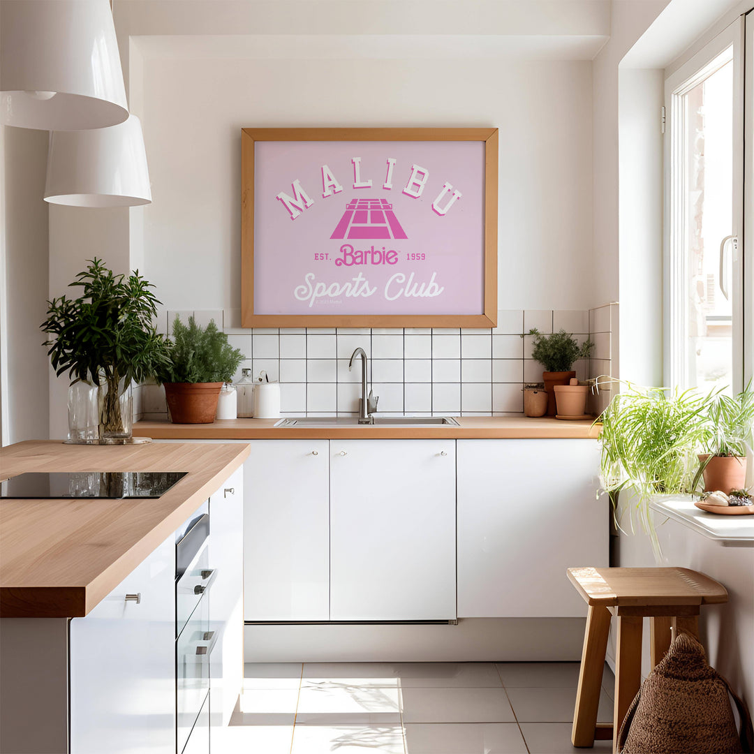 Barbie Malibu Sports Club Landscape Print