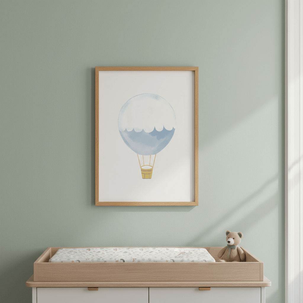 Hot Air Balloon by Menina Lisboa wall - art - picture - poster