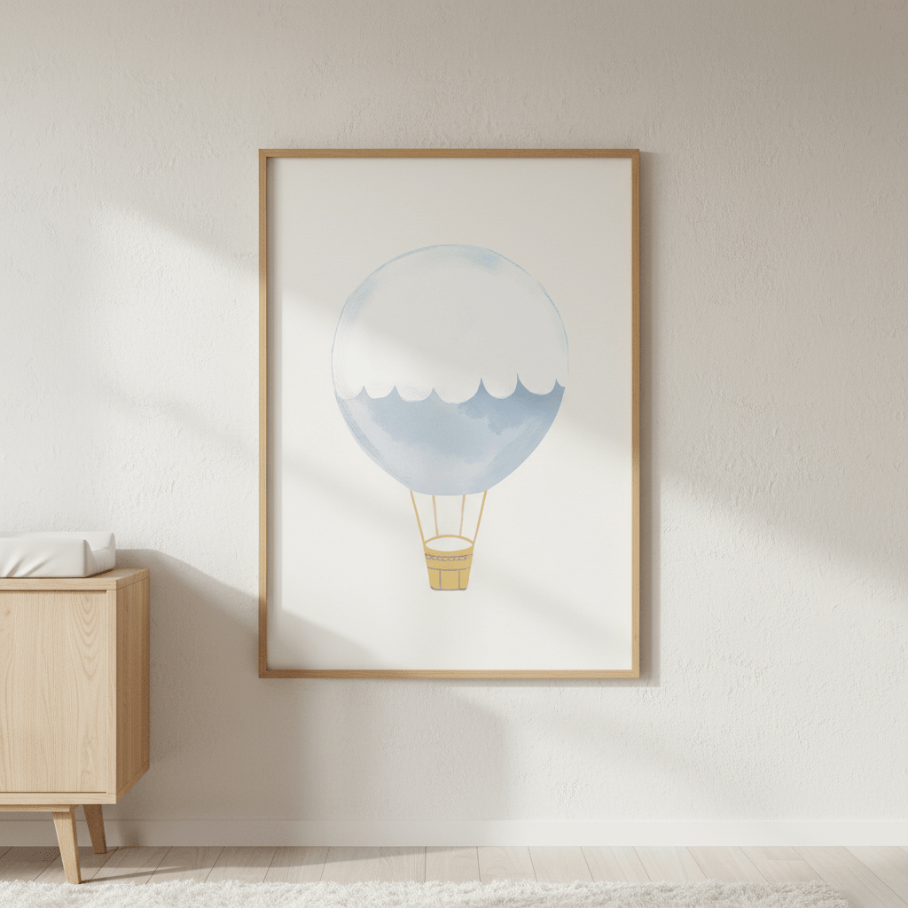 Hot Air Balloon by Menina Lisboa wall - art - picture - poster