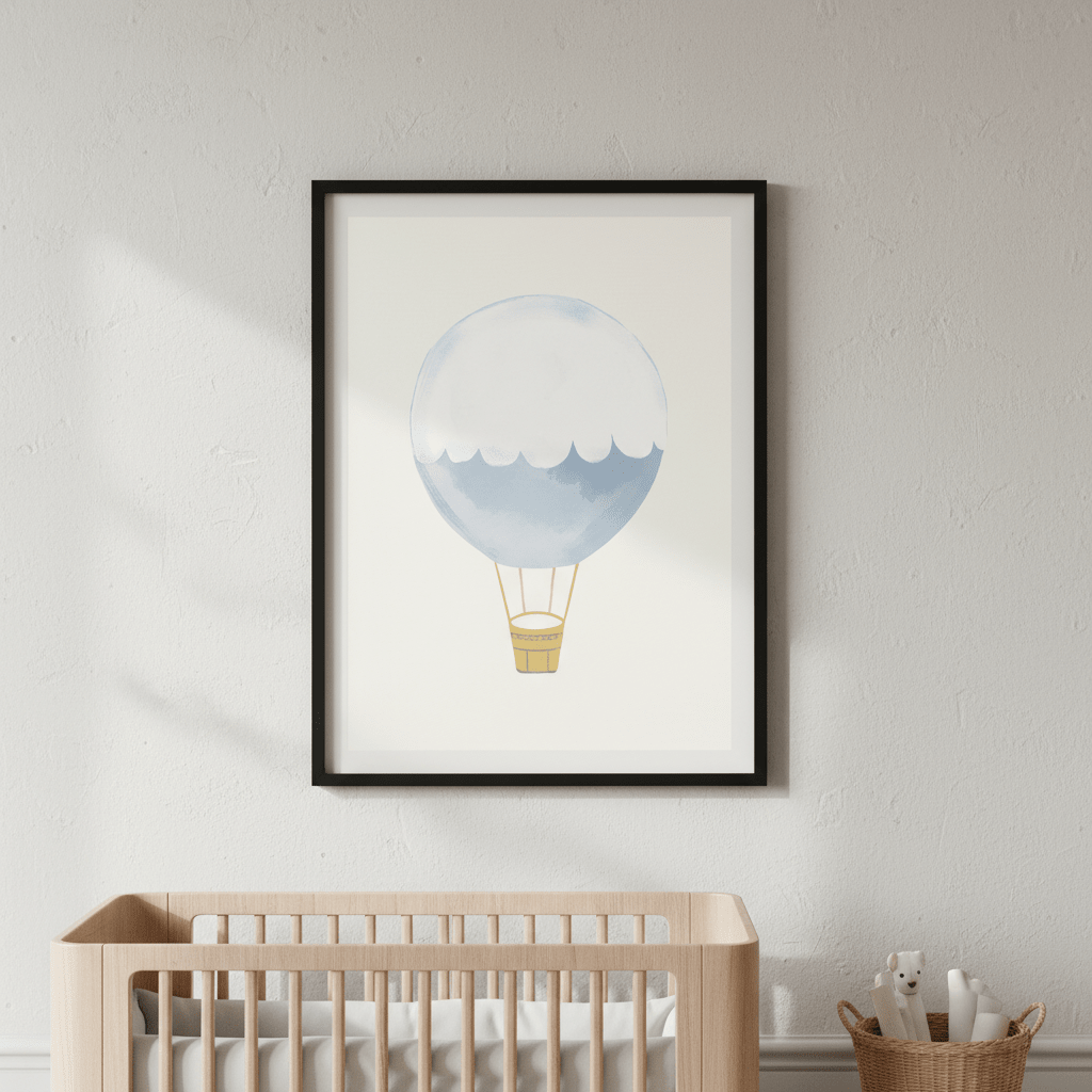 Hot Air Balloon by Menina Lisboa wall - art - picture - poster