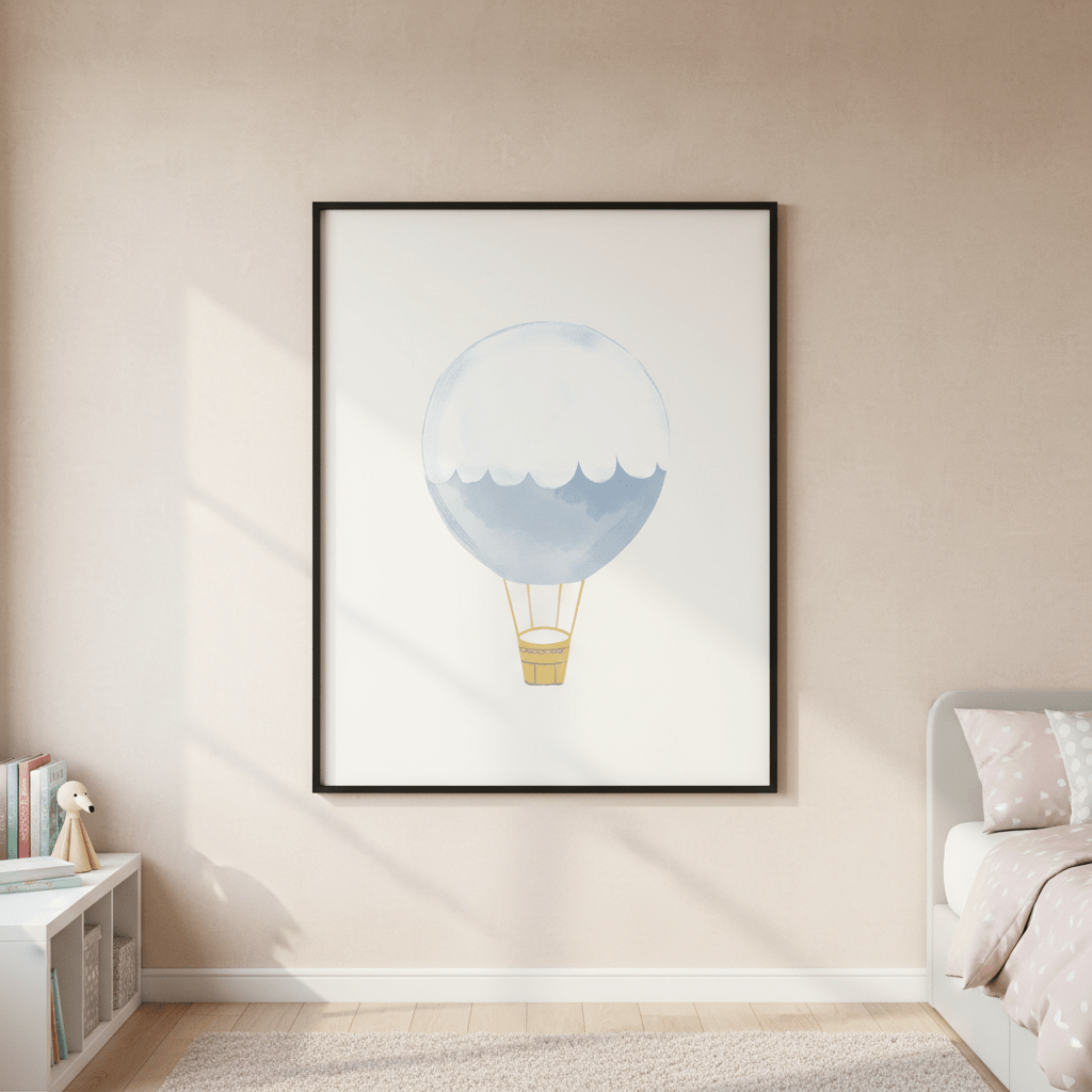 Hot Air Balloon by Menina Lisboa wall - art - picture - poster