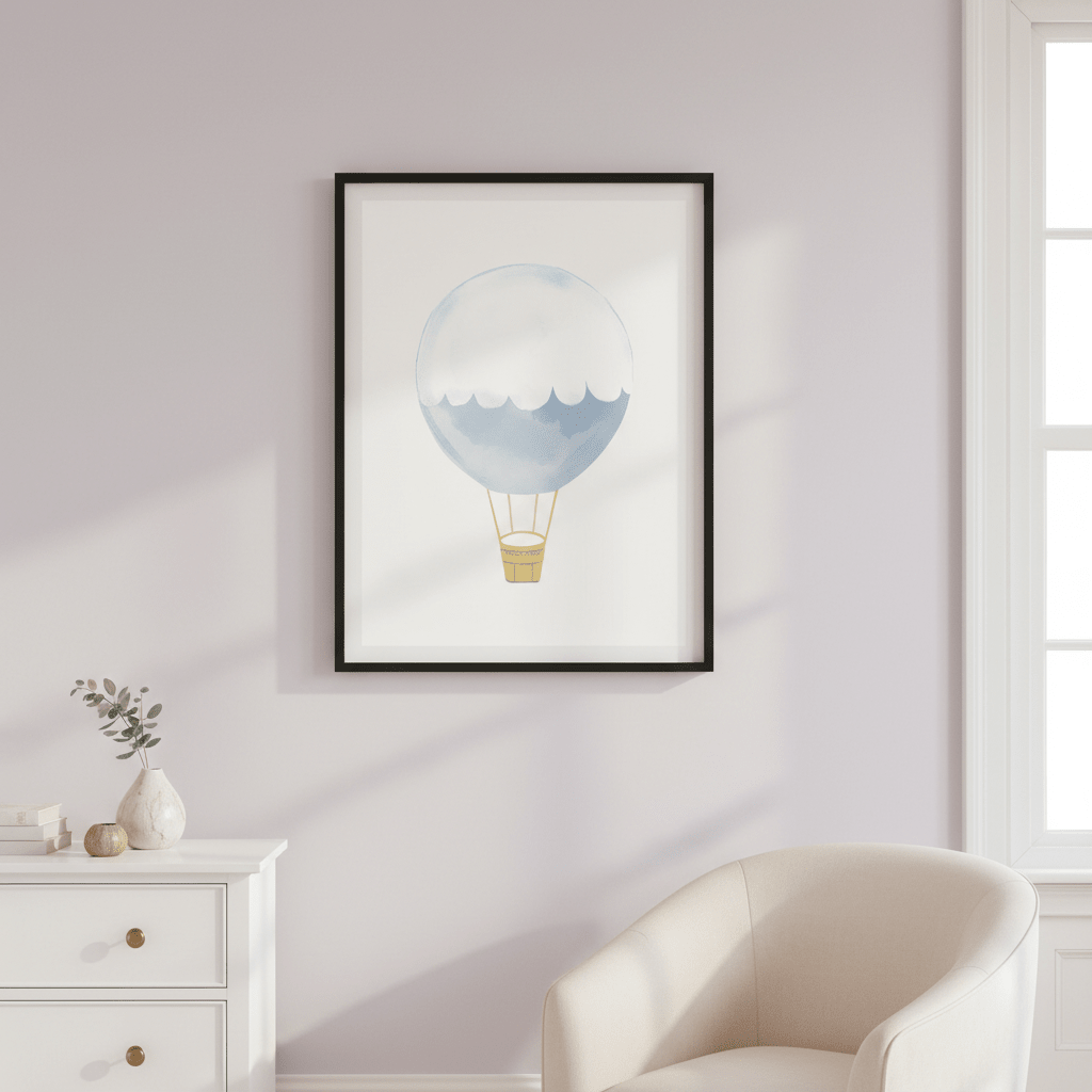Hot Air Balloon by Menina Lisboa wall - art - picture - poster