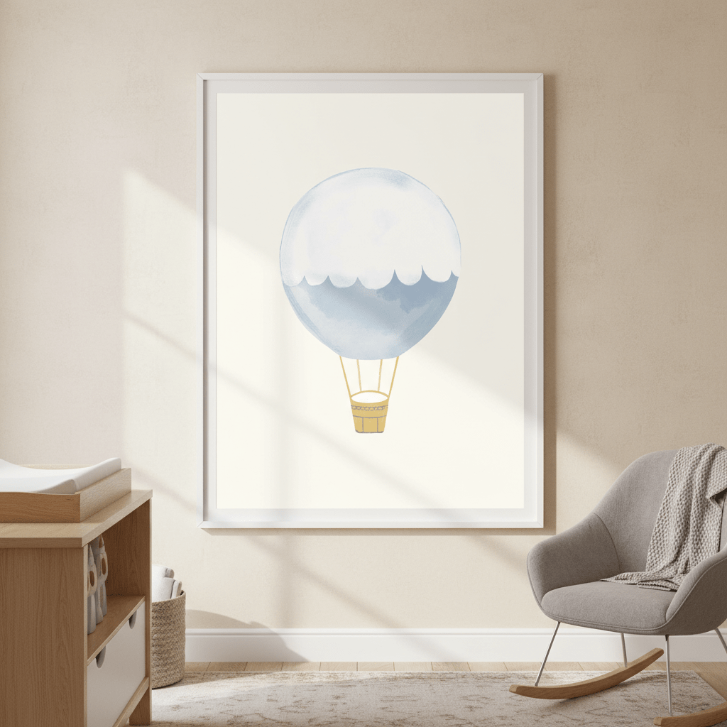 Hot Air Balloon by Menina Lisboa wall - art - picture - poster