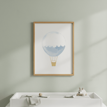 Hot Air Balloon by Menina Lisboa wall - art - picture - poster