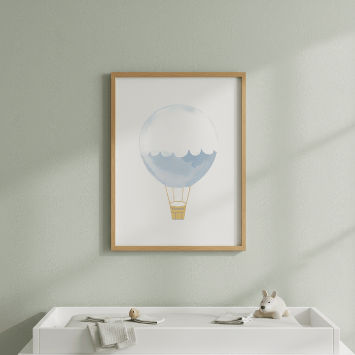 Hot Air Balloon by Menina Lisboa wall - art - picture - poster
