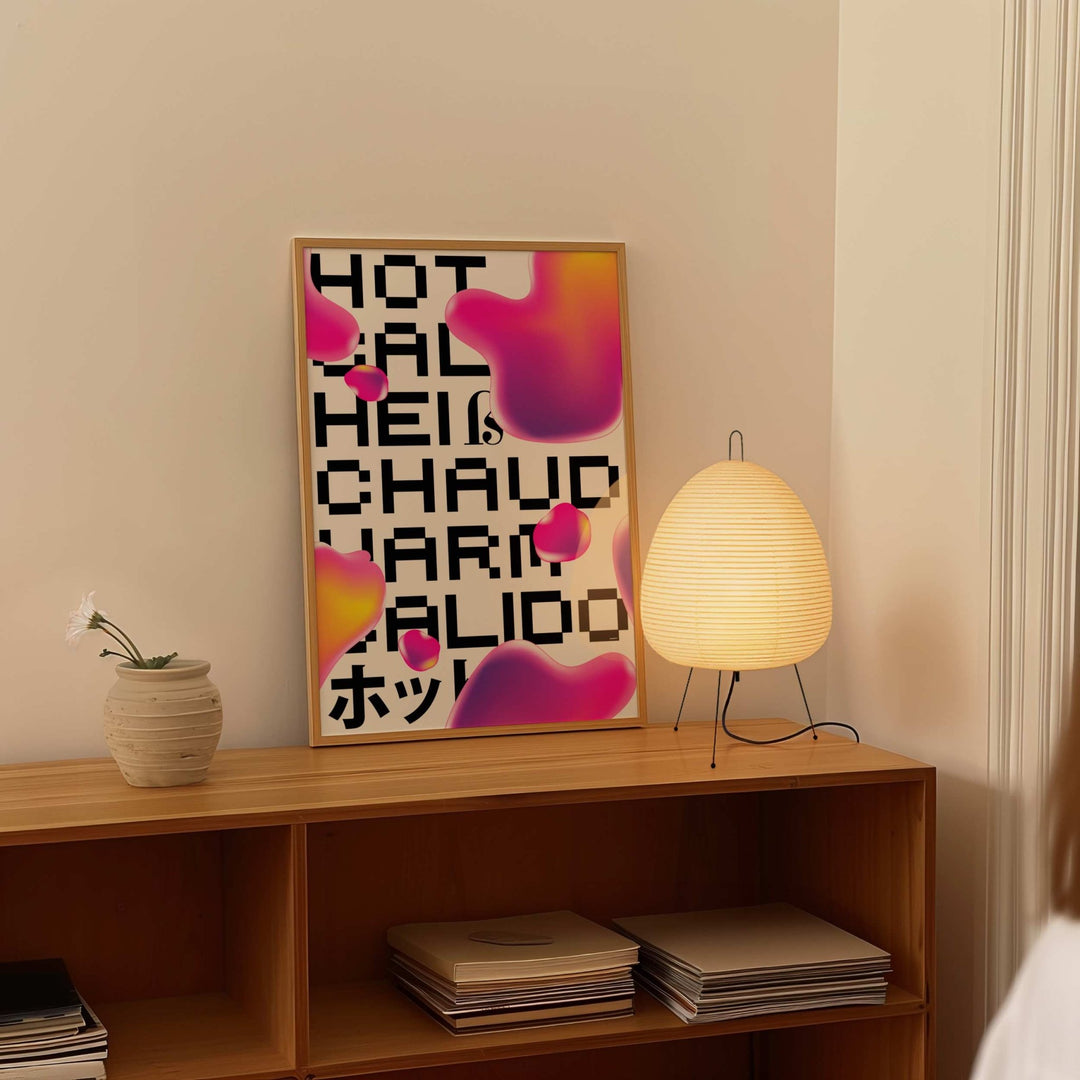 HOT by Maxim Dosca wall - art - picture - poster