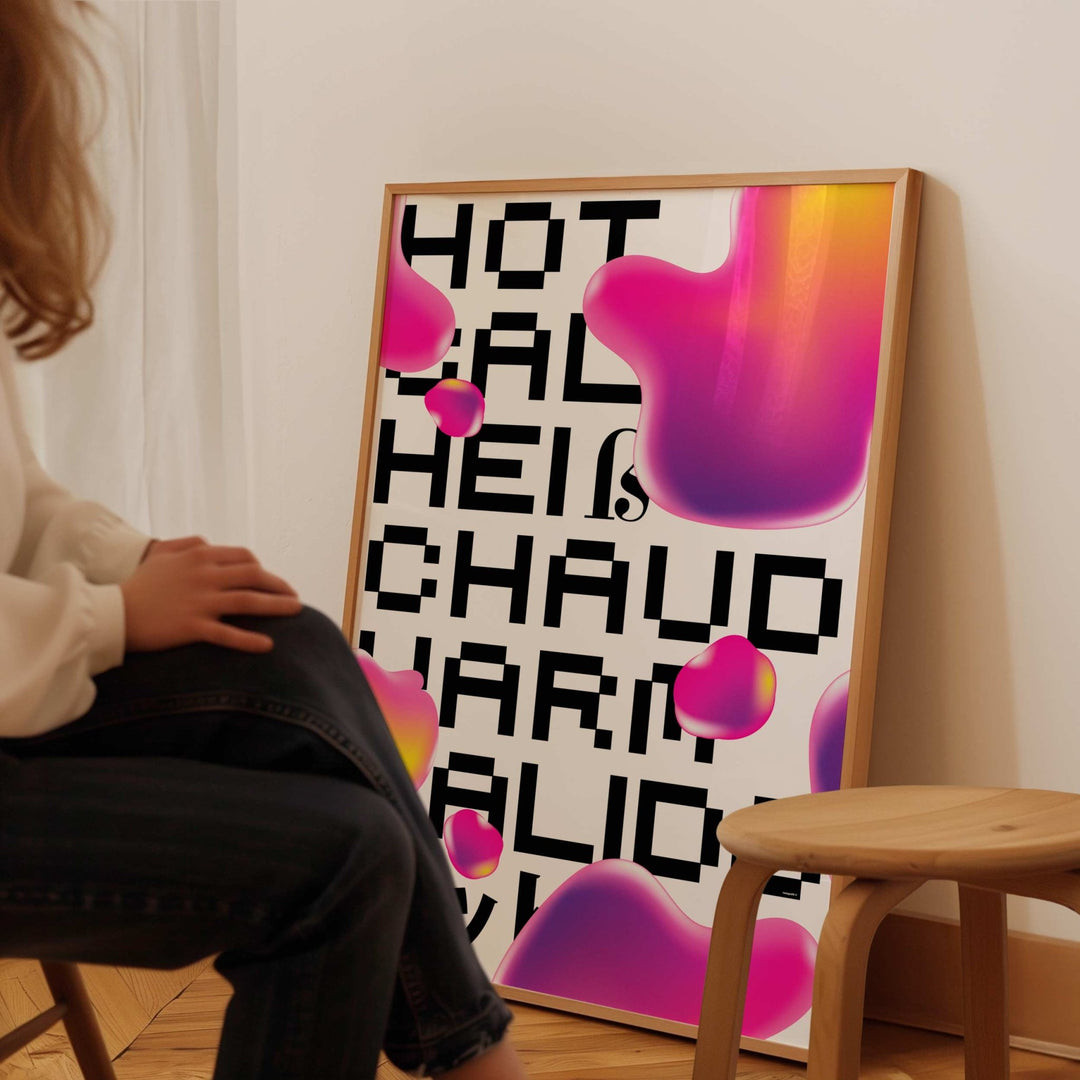 HOT by Maxim Dosca wall - art - picture - poster