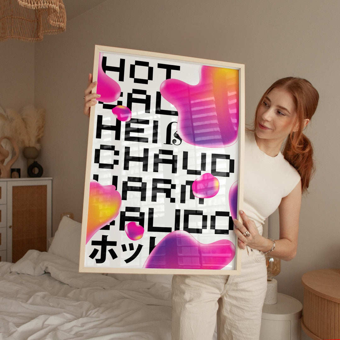 HOT by Maxim Dosca wall - art - picture - poster