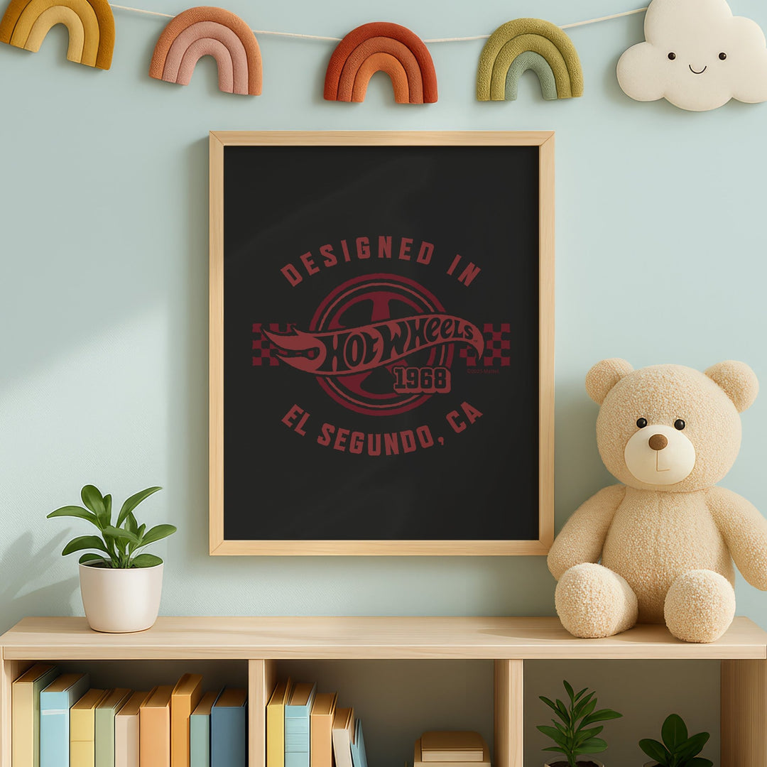 Hot Wheels 68 El Segundo Print wall - art - picture - poster