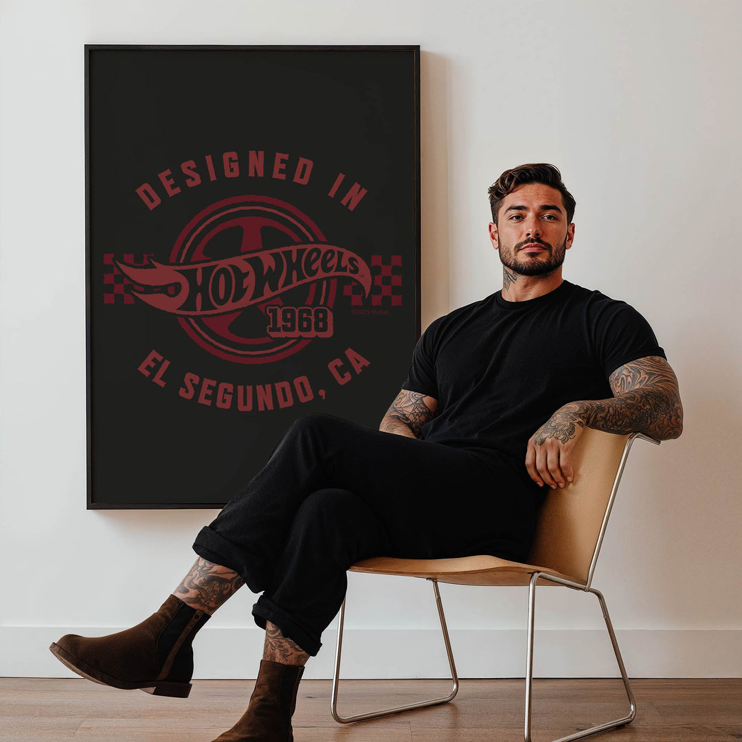 Hot Wheels 68 El Segundo Print wall - art - picture - poster