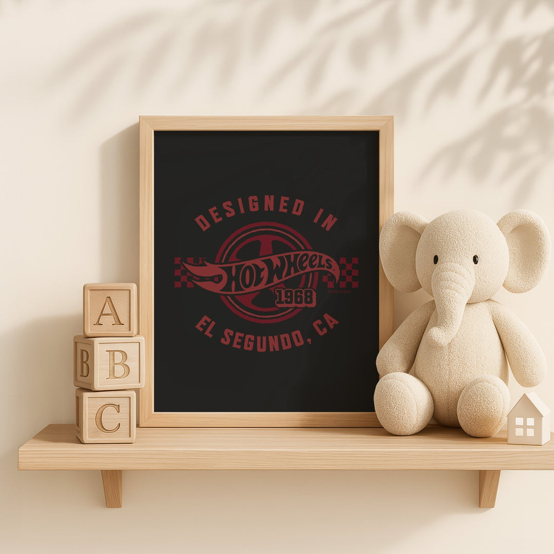 Hot Wheels 68 El Segundo Print wall - art - picture - poster