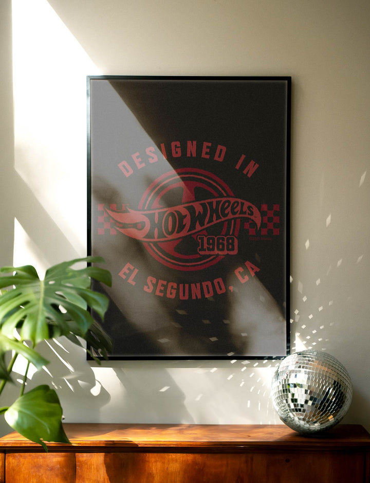 Hot Wheels 68 El Segundo Print wall - art - picture - poster