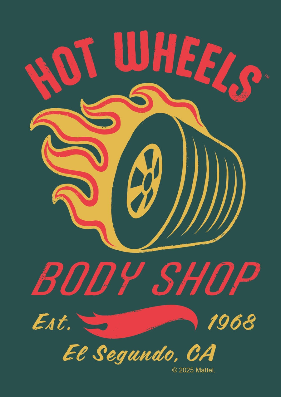 Hot Wheels Body Shop 1968 Print