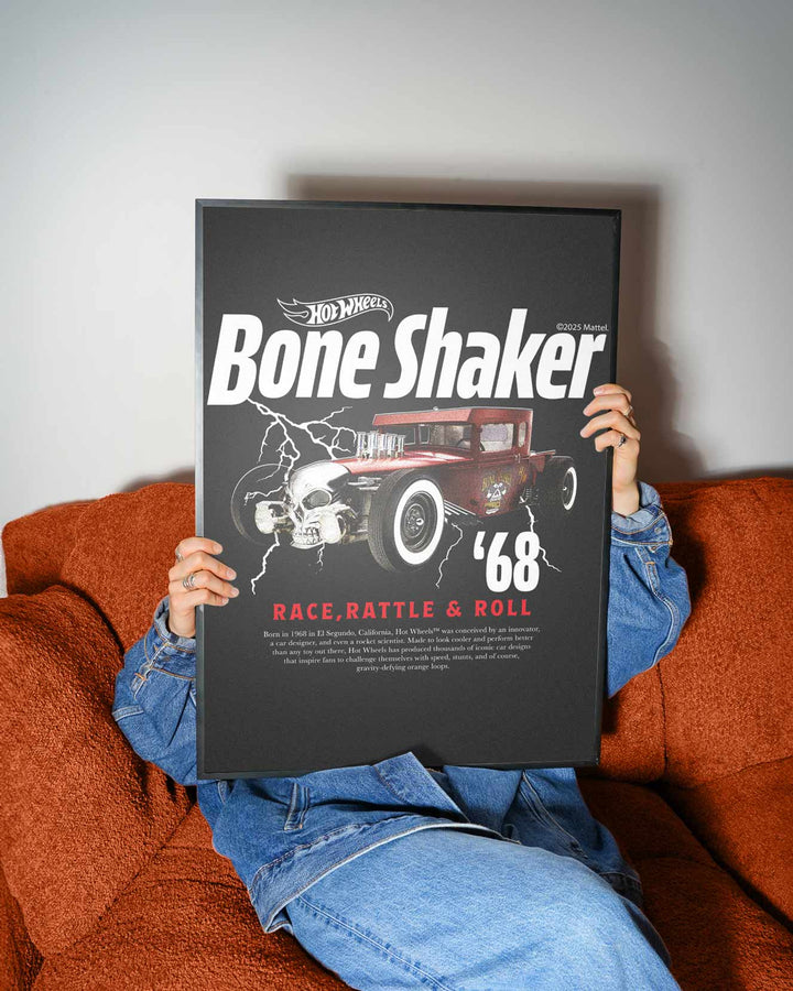 Hot Wheels Boneshaker 68 Vintage Print wall - art - picture - poster