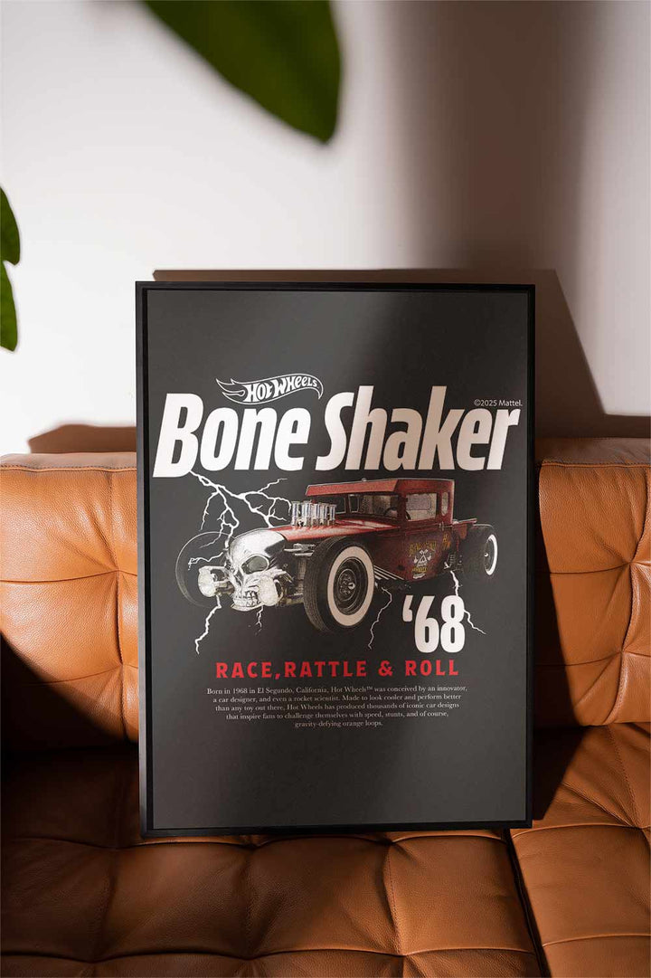 Hot Wheels Boneshaker 68 Vintage Print wall - art - picture - poster