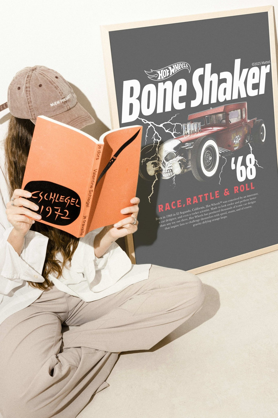 Hot Wheels Boneshaker 68 Vintage Print wall - art - picture - poster