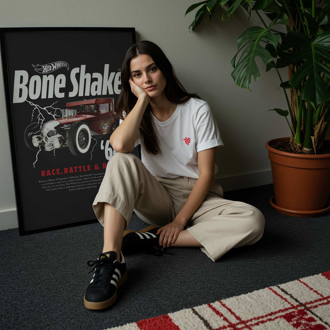 Hot Wheels Boneshaker 68 Vintage Print wall - art - picture - poster