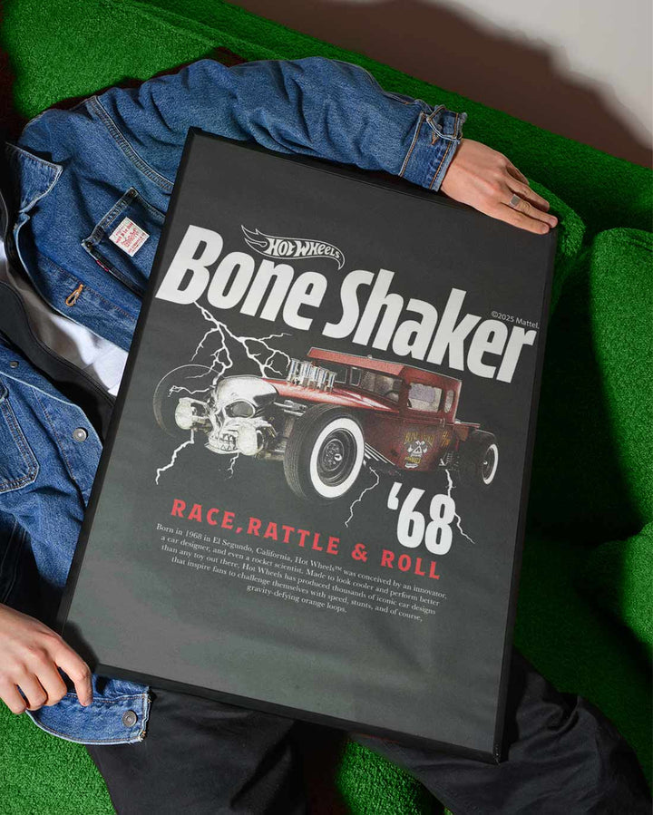 Hot Wheels Boneshaker 68 Vintage Print wall - art - picture - poster