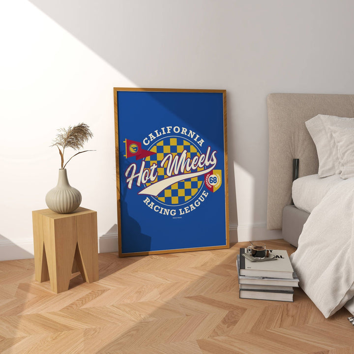 Hot Wheels California Racing League 68 Vintage Print wall - art - picture - poster