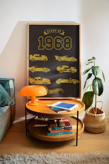 Hot Wheels Class of 68 Wall Art Print wall - art - picture - poster