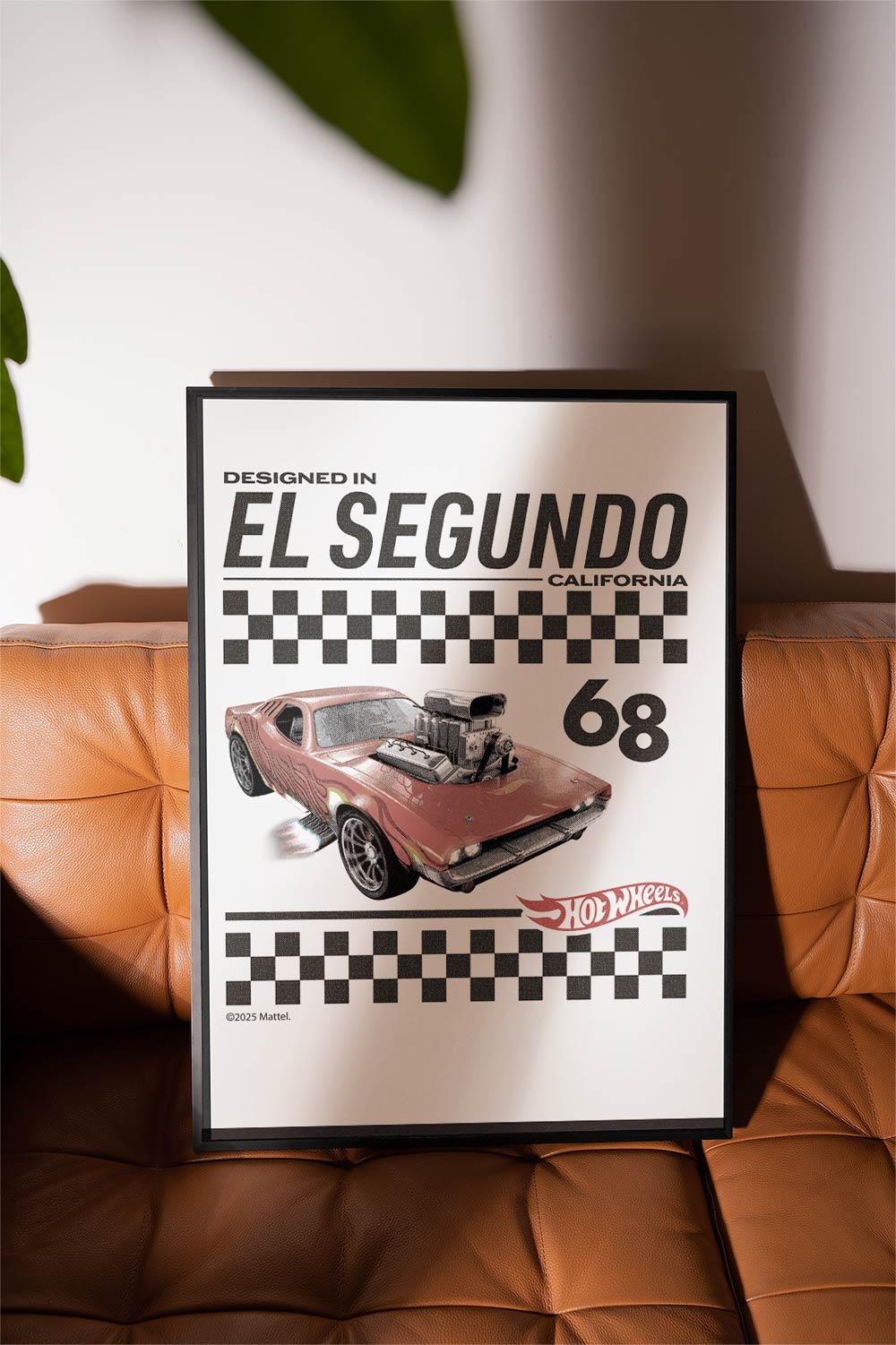 Hot Wheels Designed in California 68 Retro Print wall - art - picture - poster