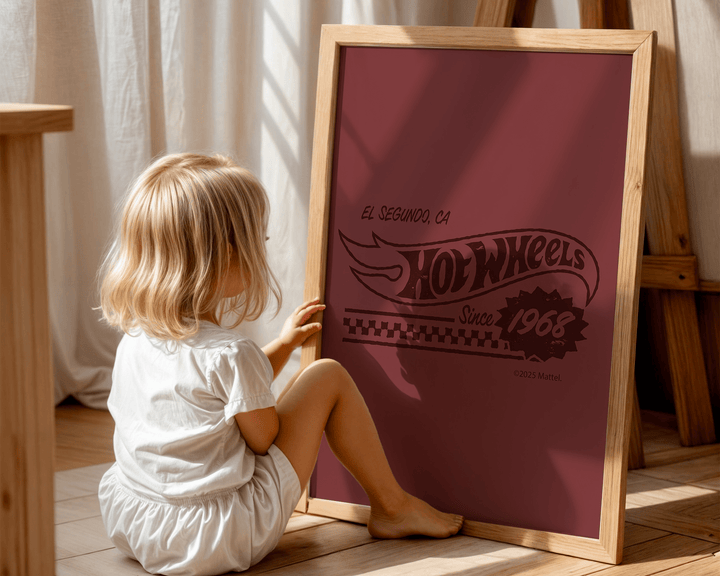 Hot Wheels El Segundo Vintage Print wall - art - picture - poster