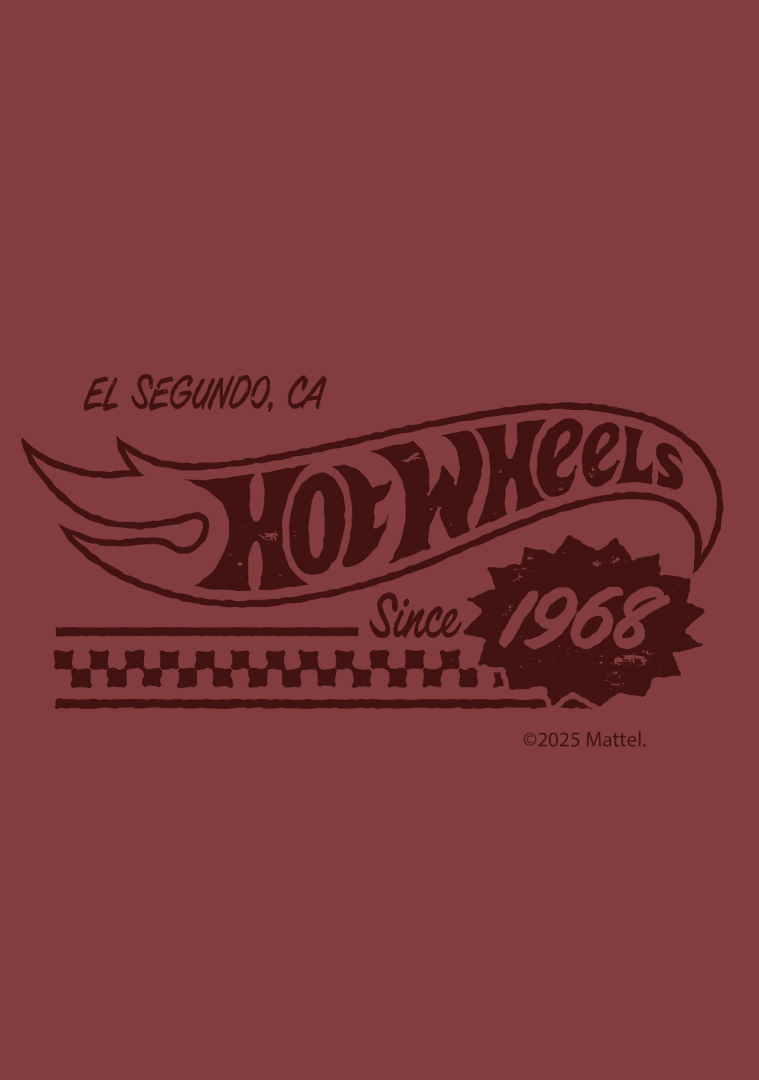 Hot Wheels El Segundo Vintage Print frame