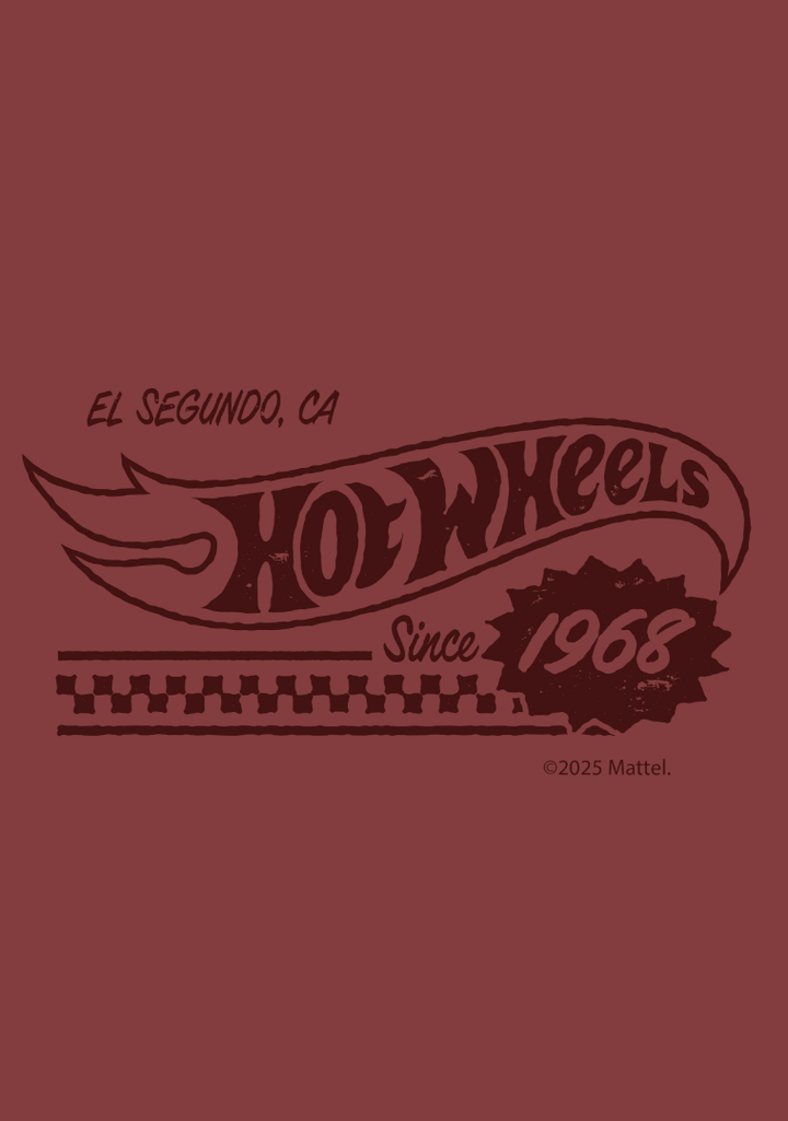 Hot Wheels El Segundo Vintage Print frame