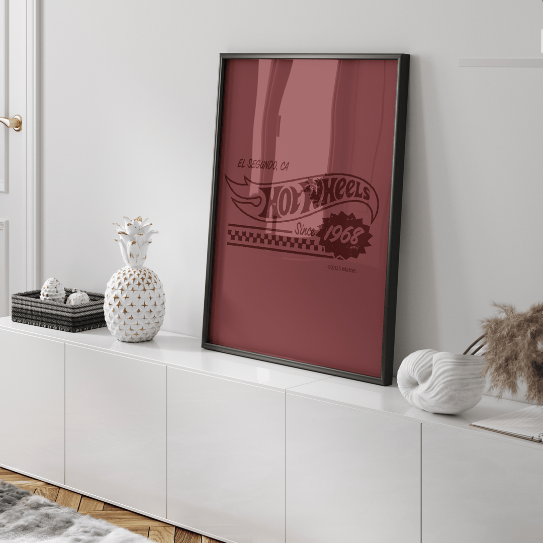 Hot Wheels El Segundo Vintage Print wall - art - picture - poster