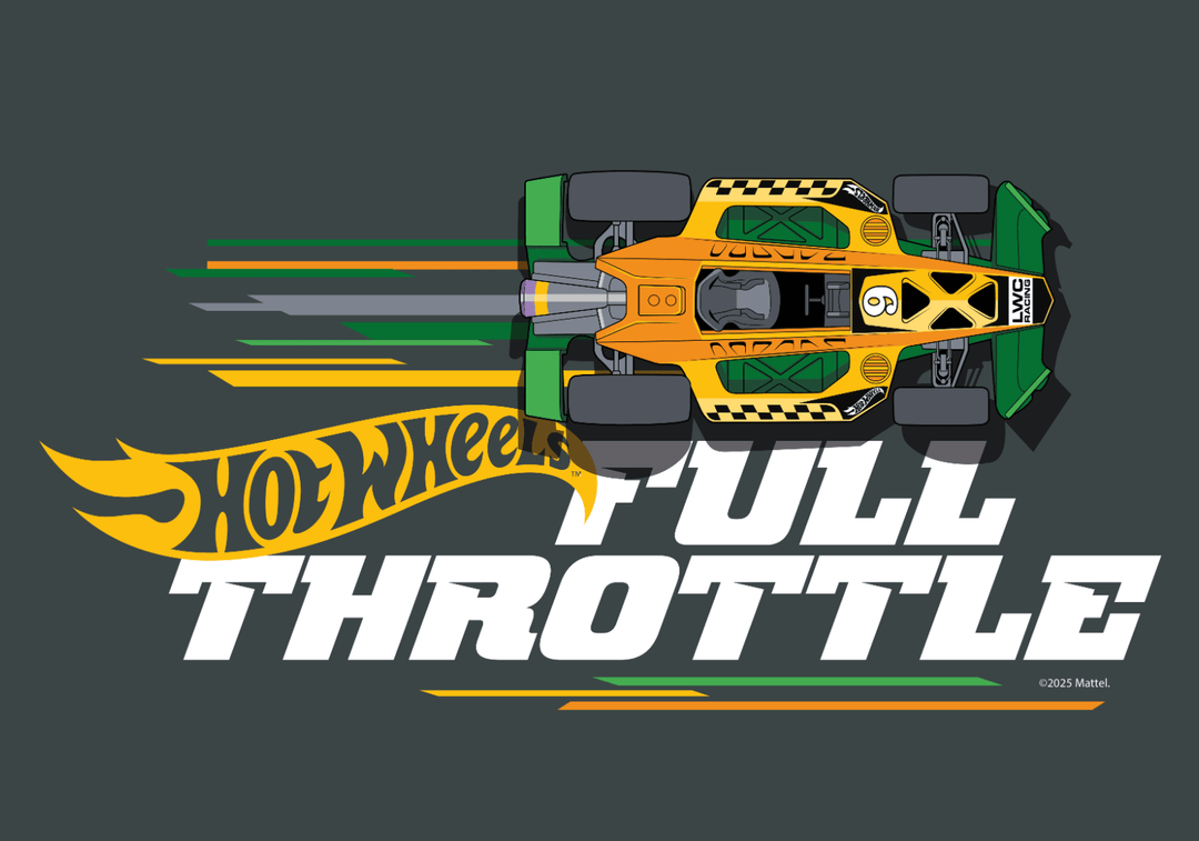 Hot Wheels Full Throttle Landscape Print frame